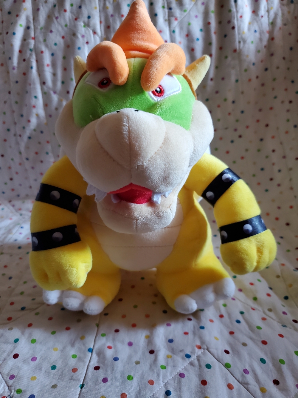 Bowser Plush Toy - Yellow & Green Character Plush